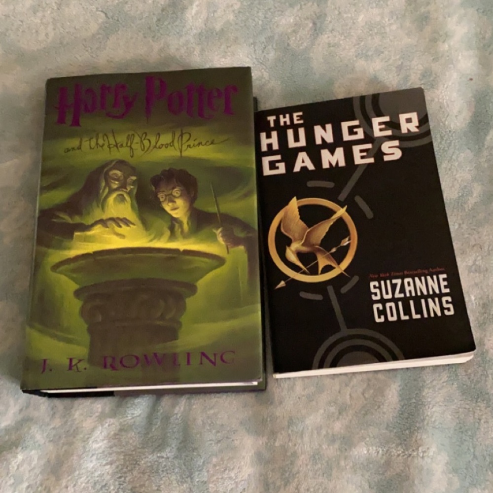 A brand new Harry Potter & the hunger games book